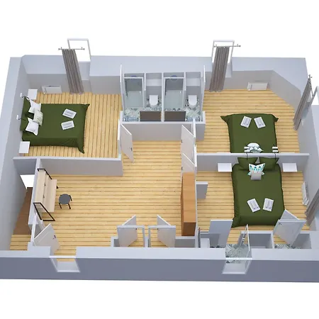 Jolie M'home - Maison 15 Pers, 5 Sdb, 5 Wc, Proche Puy Du Fou Tatil Evi